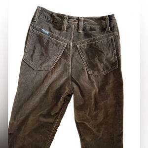 Vintage Claudio Angelli Italian Brown Velvet Pants Sz 4 Milan  Women’s Vtg 80’s